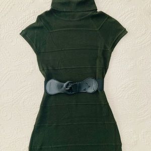 Green Sweater Dress